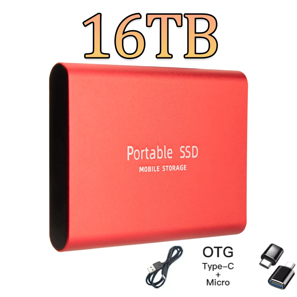 Universal Compatibility Portable SSD USB3.1 Type-C External Hard Drive Works With… - Image 30
