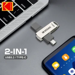 Original KODAK Double Nip Type C&USB Flash Drive 64GB 128GB 32GB Pendrive High…