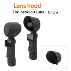 Lens Hood Cap for Insta360 Luna Ultra 1Pcs Light Blocking Dust Resistant Protective Cover for Travel Vlogging Photography