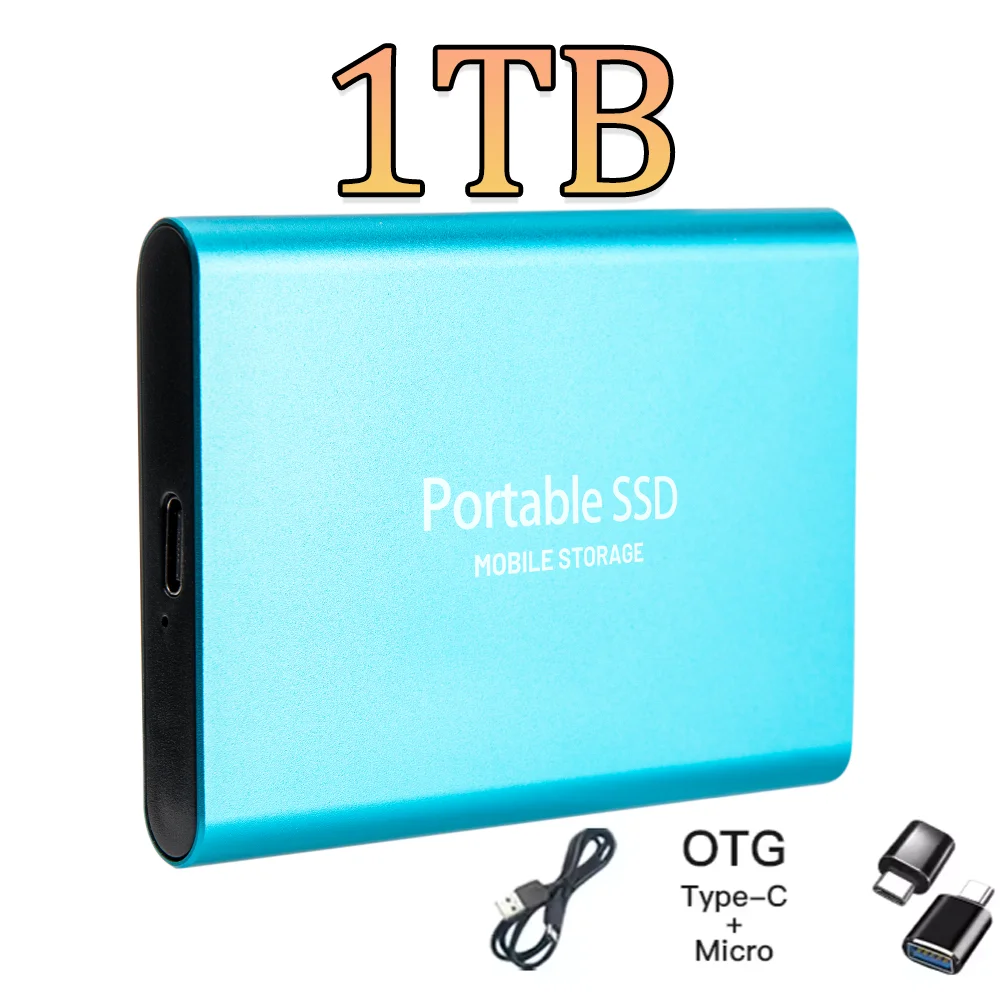 Universal Compatibility Portable SSD USB3.1 Type-C External Hard Drive Works With… - Image 46