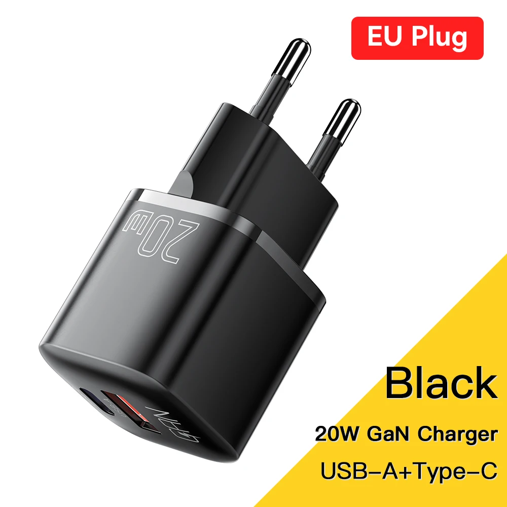 Essager 20W GaN USB Type C Charger PD Fast Charge Phone QC 3.0 Quick Chargers For… - Image 12