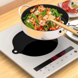 1/2/4 Induction Cooker Cleaning Protective Mats, Multifunctional Silicone…