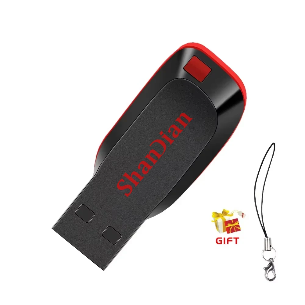 Red Logo High Speed USB Flash Drive Usb Memory Stick USB 2.0 PenDrive 64GB 32GB… - Image 8