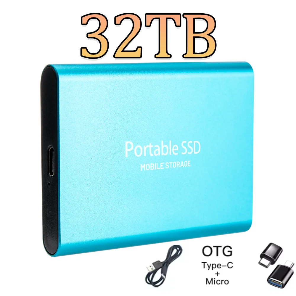 Universal Compatibility Portable SSD USB3.1 Type-C External Hard Drive Works With… - Image 24