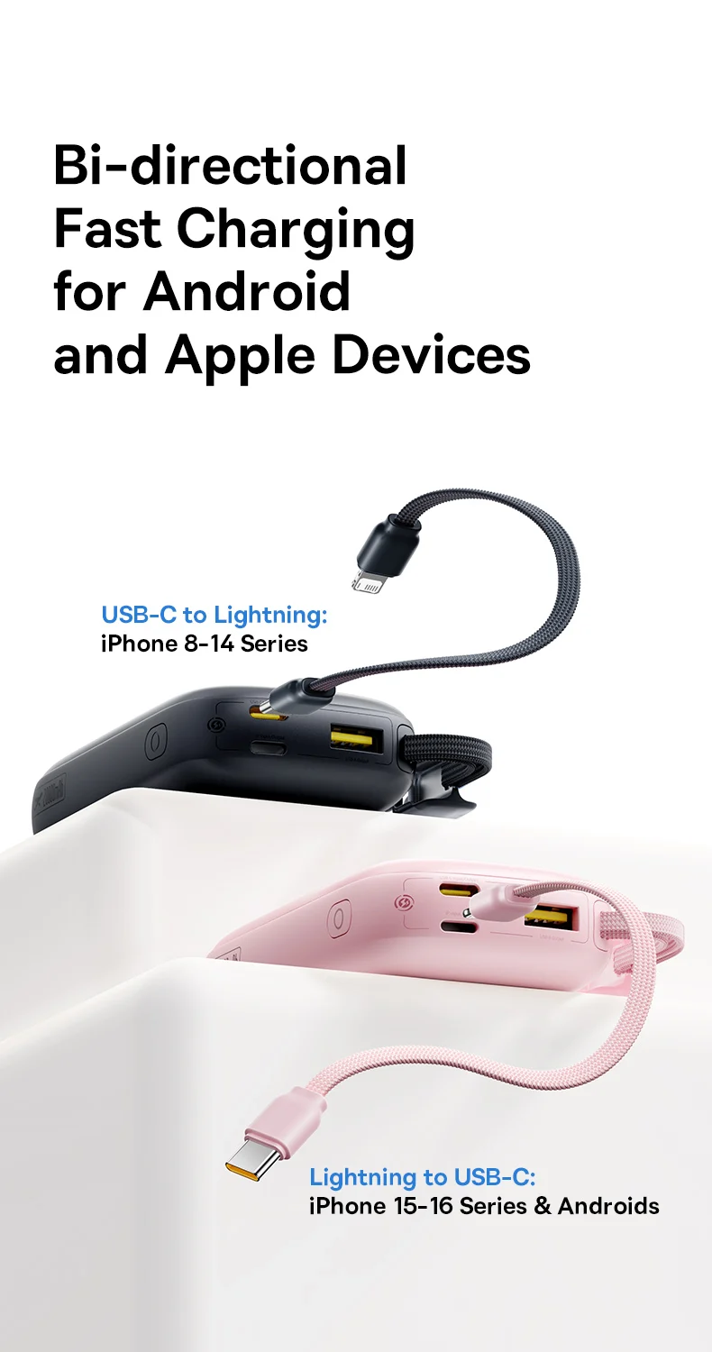 Baseus Power Bank 10000mAh 45W Fast-Charging 20000mAh High-Capacity PowerBank with… - Image 12