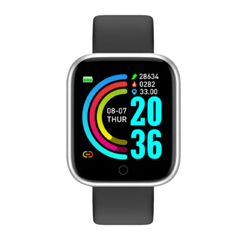 Men Smart Watches Color Screen Bluetooth Woman Fitness Sport Bracelet Health Sleep Monitor Electronic Clock Smartwatch Alarm Y68 - Image 7