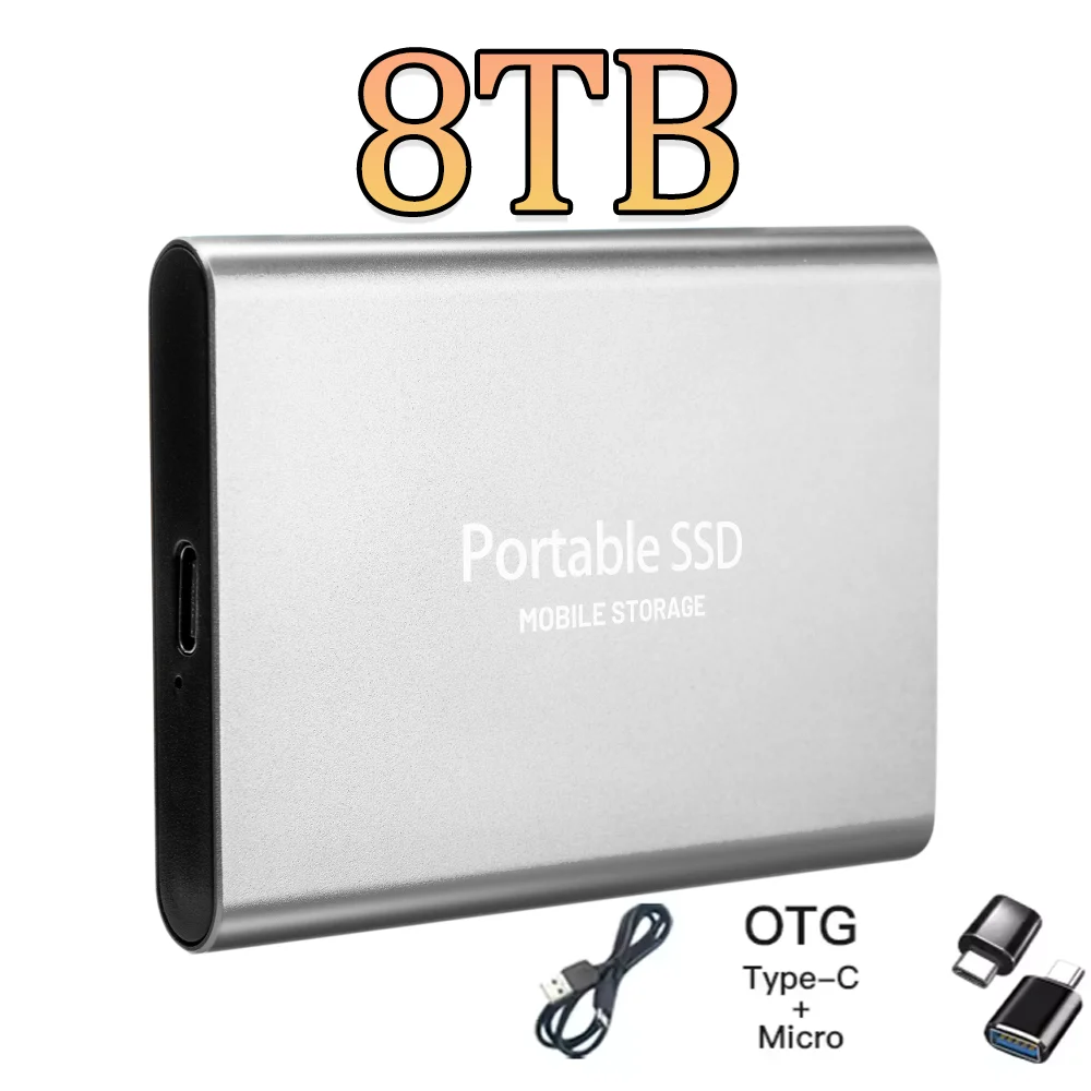 Universal Compatibility Portable SSD USB3.1 Type-C External Hard Drive Works With… - Image 13