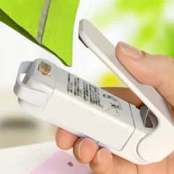 Mini Hea Bag Seal Machine Package Sealer Bags Thermal Plastic Food Bag