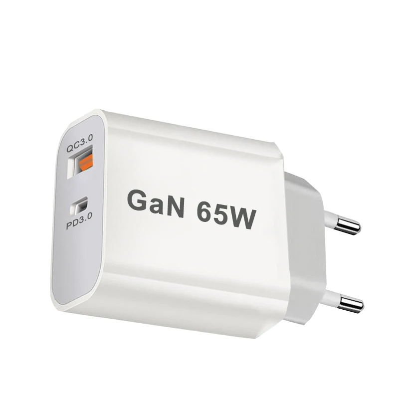 UK/AU/EU/US USB C Charger 65W PD 3.0 GaN Charger Type C Power Charger With 2-Port… - Image 9