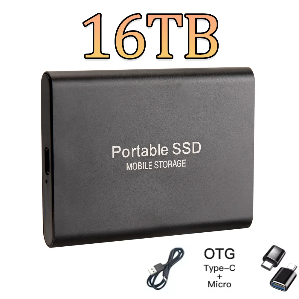 Universal Compatibility Portable SSD USB3.1 Type-C External Hard Drive Works With… - Image 44