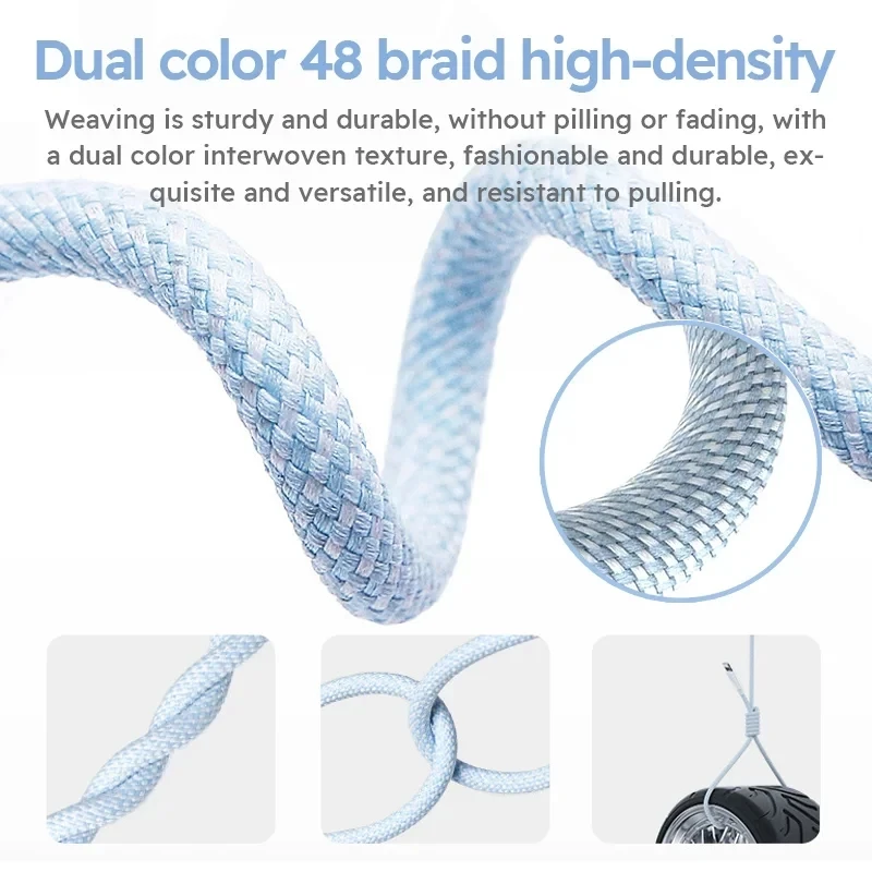 Braided USB-C PD Cable Fast Charge Data Line for iPhone 13 14 pro Max 11 12 Mini… - Image 17