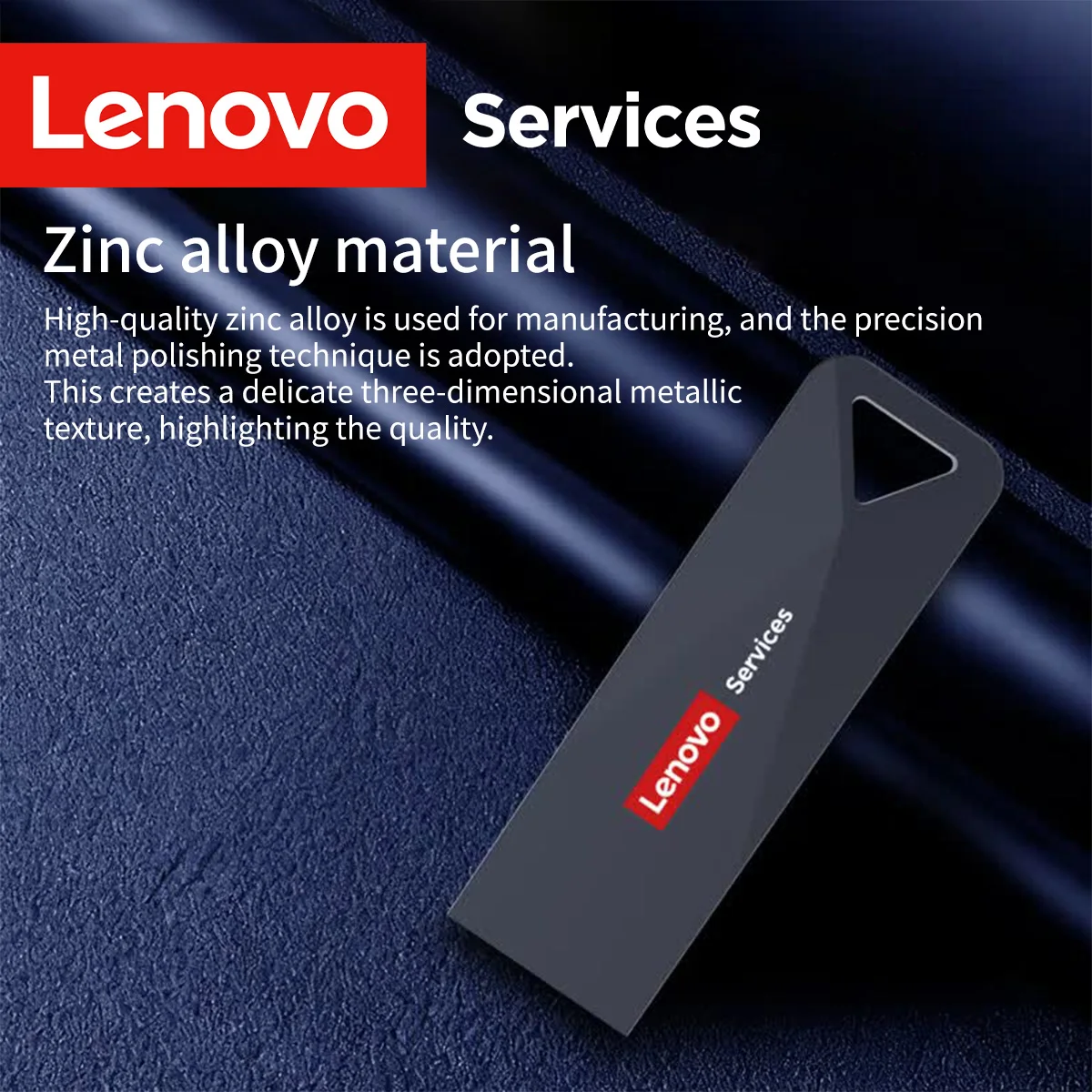 Lenovo USB Flash Drive, 32/64/128/256GB, Metal Mini Waterproof U Disk, Up to… - Image 6