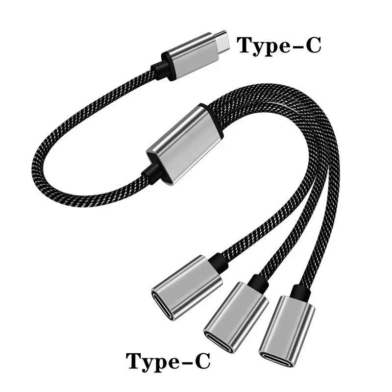 USB Type C Hub Extensions 4 Port USB Cable Splitter OTG High Speed Transfer… - Image 7