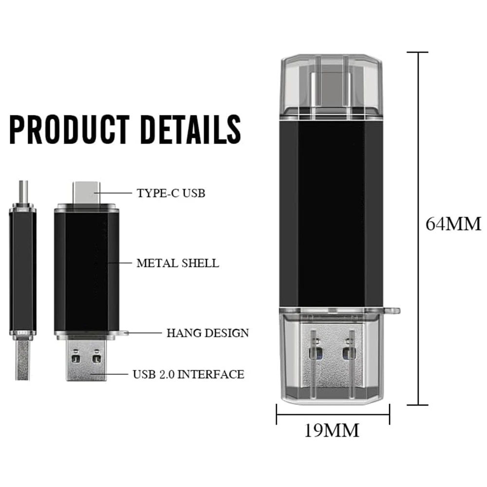 512GB OTG USB Flash Drive USB 3.0 Type C For iPhone ipad 128GB 256GB Pendrive… - Image 5