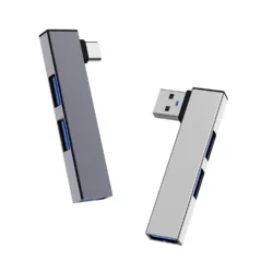 3 in 1 USB HUB OTG USB 3.0/Type-C 3.0 To 3 USB Splitter Hub Speed 5.0Gbps 3 Port…