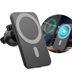 For IPhone Car Charging 15W Magnetic Wireless Charger Magsafe Car Mount Mobile…