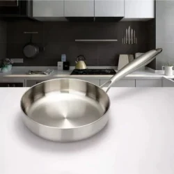 316 Stainless Steel Frying Pan Wok NonStick Pan Fried Steak Pot Uncoated Kitchen…