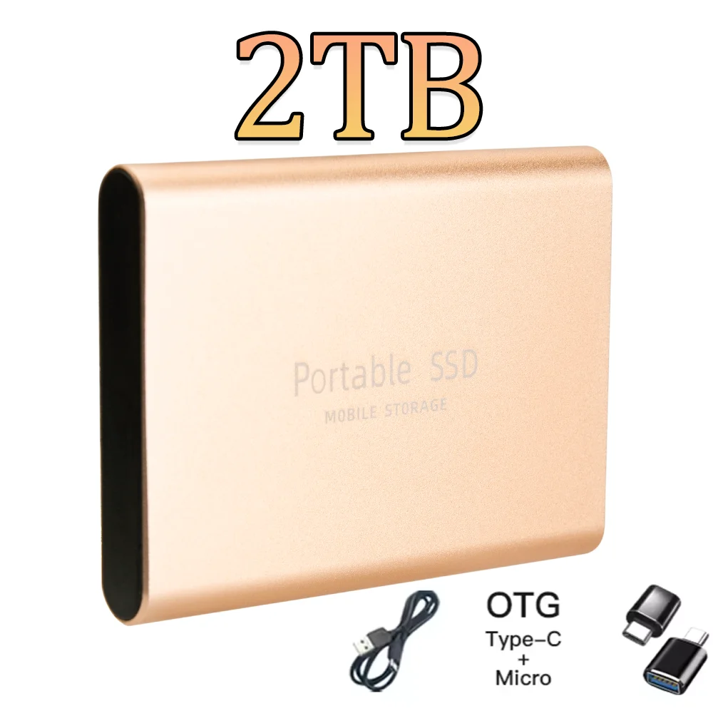 Universal Compatibility Portable SSD USB3.1 Type-C External Hard Drive Works With… - Image 20