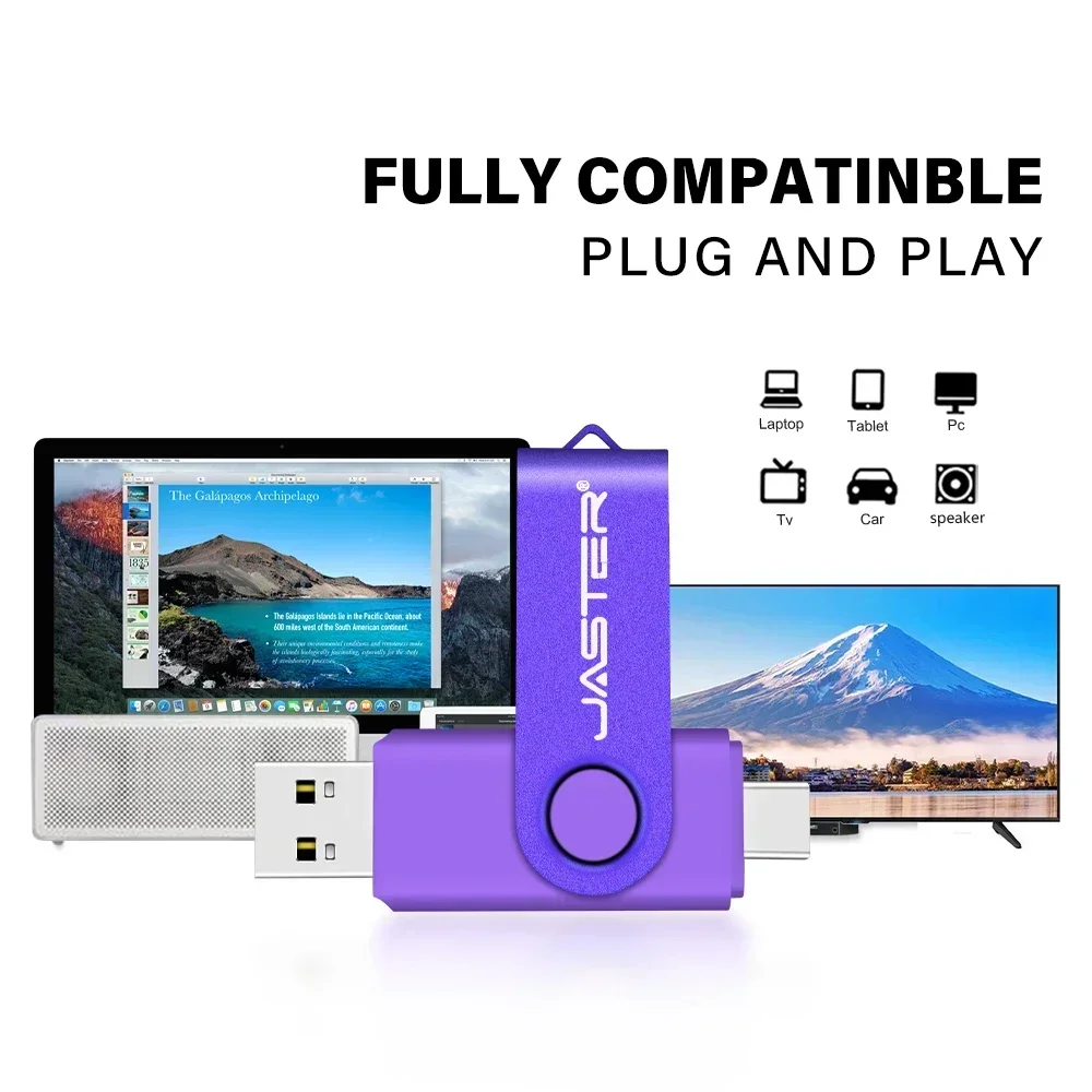 TYPE-C USB Flash Drive 128GB Real Capacity Pen Drive 64GB Free Key Chain Memory… - Image 4