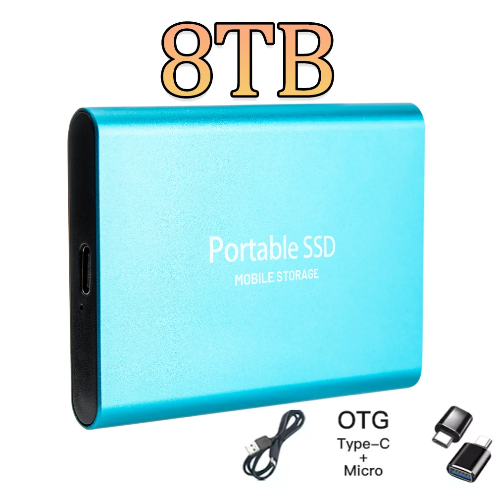 Universal Compatibility Portable SSD USB3.1 Type-C External Hard Drive Works With… - Image 49