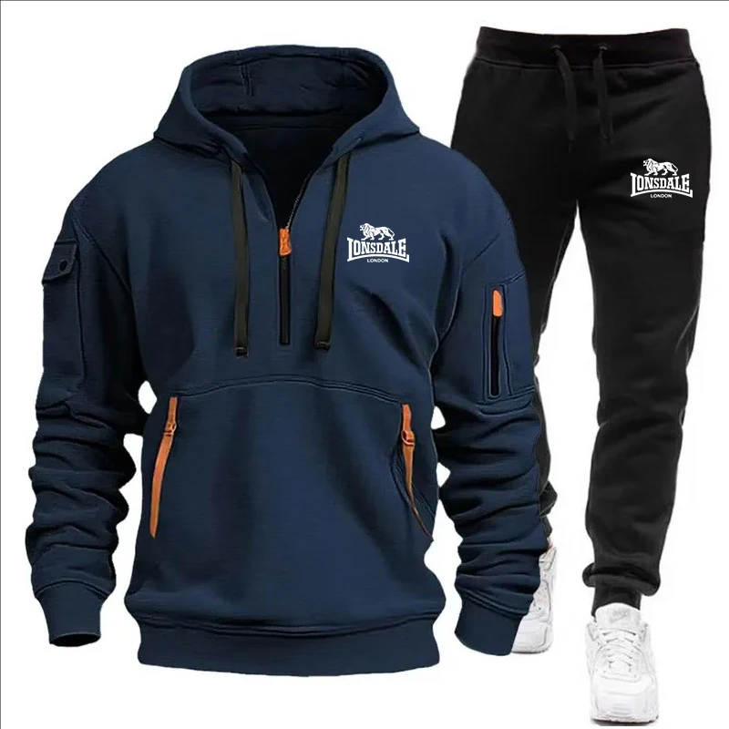 2024 Sports Tracksuit Jogging Men's Clothing Casual Sweatshirt Suit Sweatshirts… - Image 4