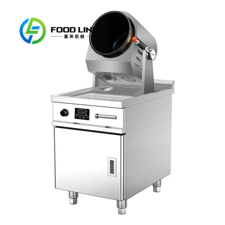 Restaurant Cooking Robot Cooker Chef Rotate Rotating Automated Wok Cooking Machine… - Image 3
