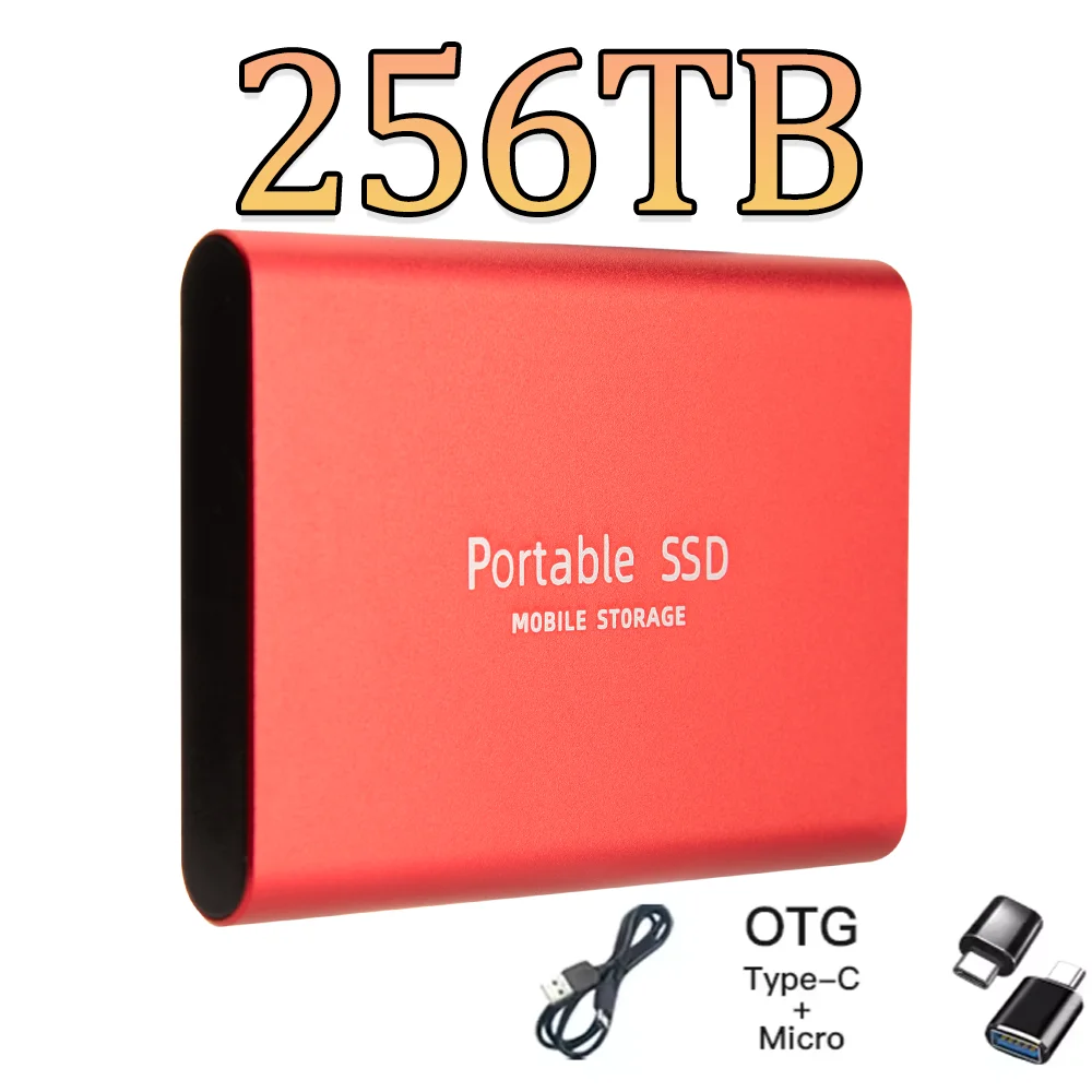 Universal Compatibility Portable SSD USB3.1 Type-C External Hard Drive Works With… - Image 34