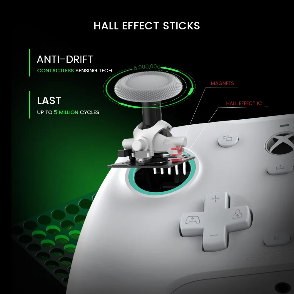 GameSir G7 SE Xbox Gaming Controller Wired Gamepad for Xbox Series X, Xbox Series S, Xbox One, with Hall Effect Joystick - Image 14