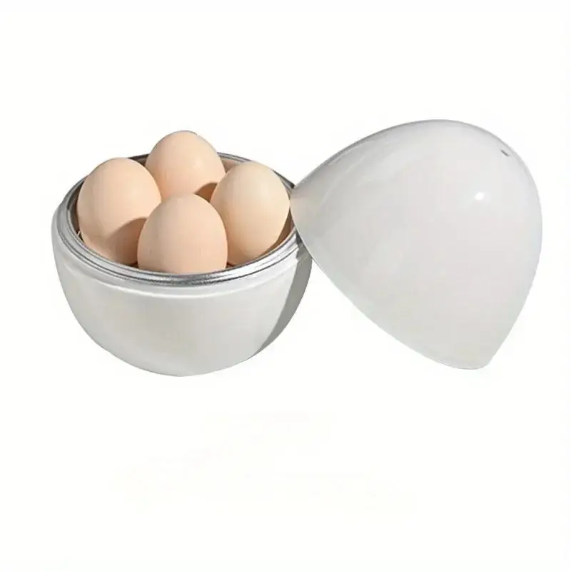 Microwave Eggs Steamer Boiler Cooker 1/4 Eggs Capacity Easy Quick 5 Minutes Hard… - Image 8