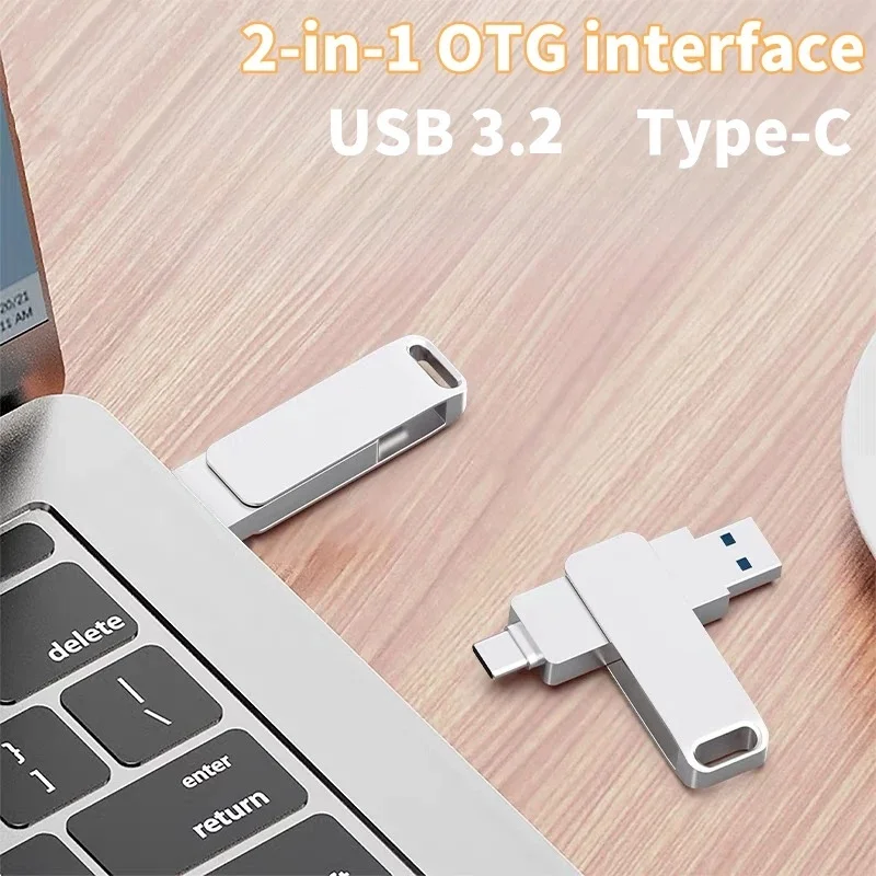 16TB Flash Drive Usb 3.2 Super High Speed Metal Transfer U Disk Pen Drive… - Image 4