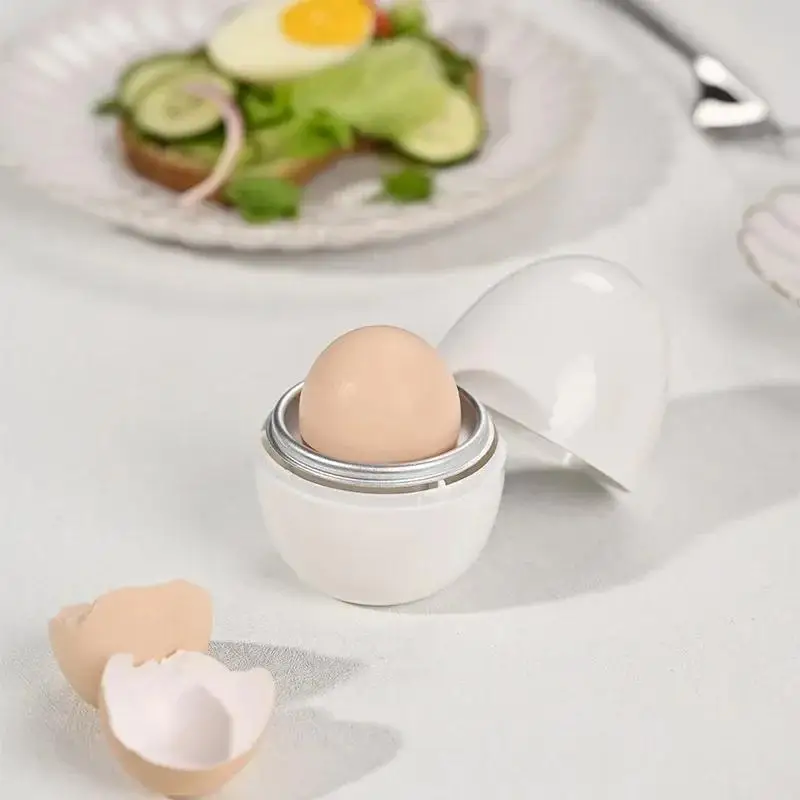 Microwave Eggs Steamer Boiler Cooker 1/4 Eggs Capacity Easy Quick 5 Minutes Hard… - Image 7
