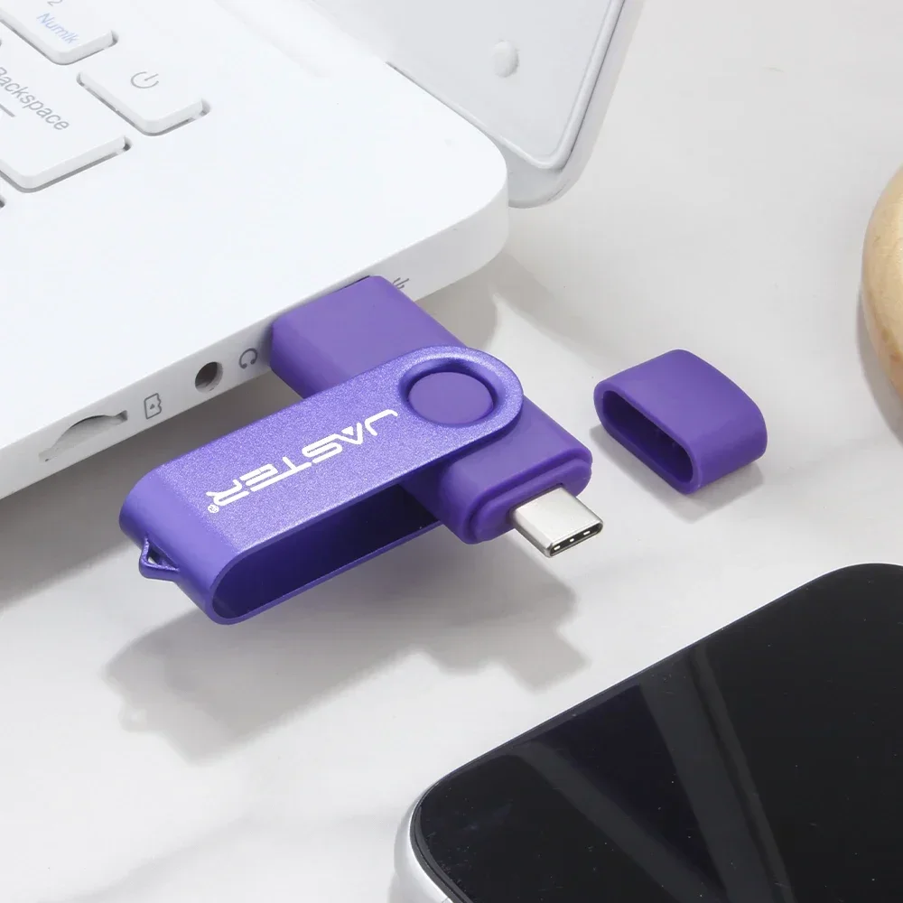 TYPE-C USB Flash Drive 128GB Real Capacity Pen Drive 64GB Free Key Chain Memory… - Image 5