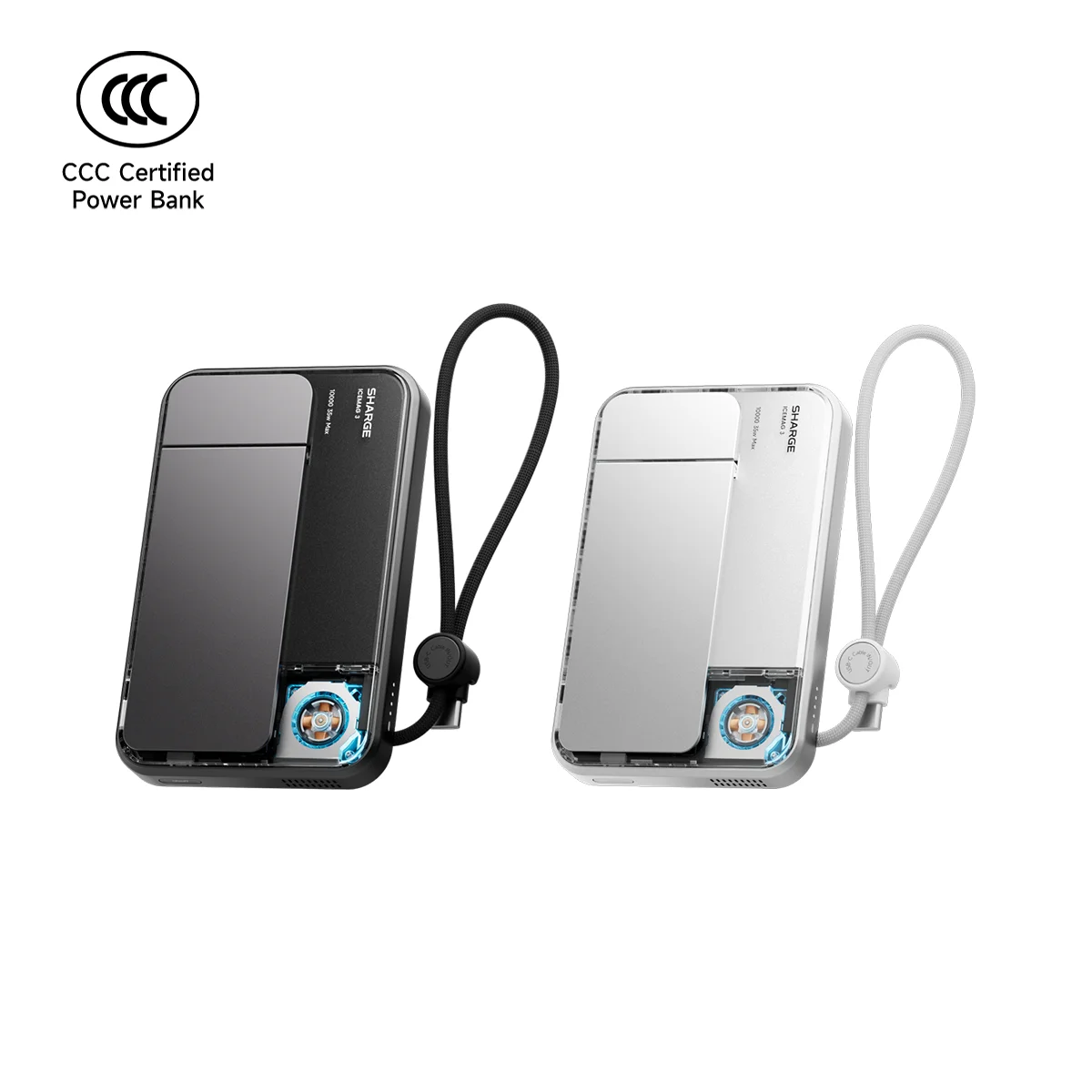 SHARGE 10000mAh Power Bank Qi2.2 25W MagSafe Magnetic Wireless Charger Built-in… - Image 7