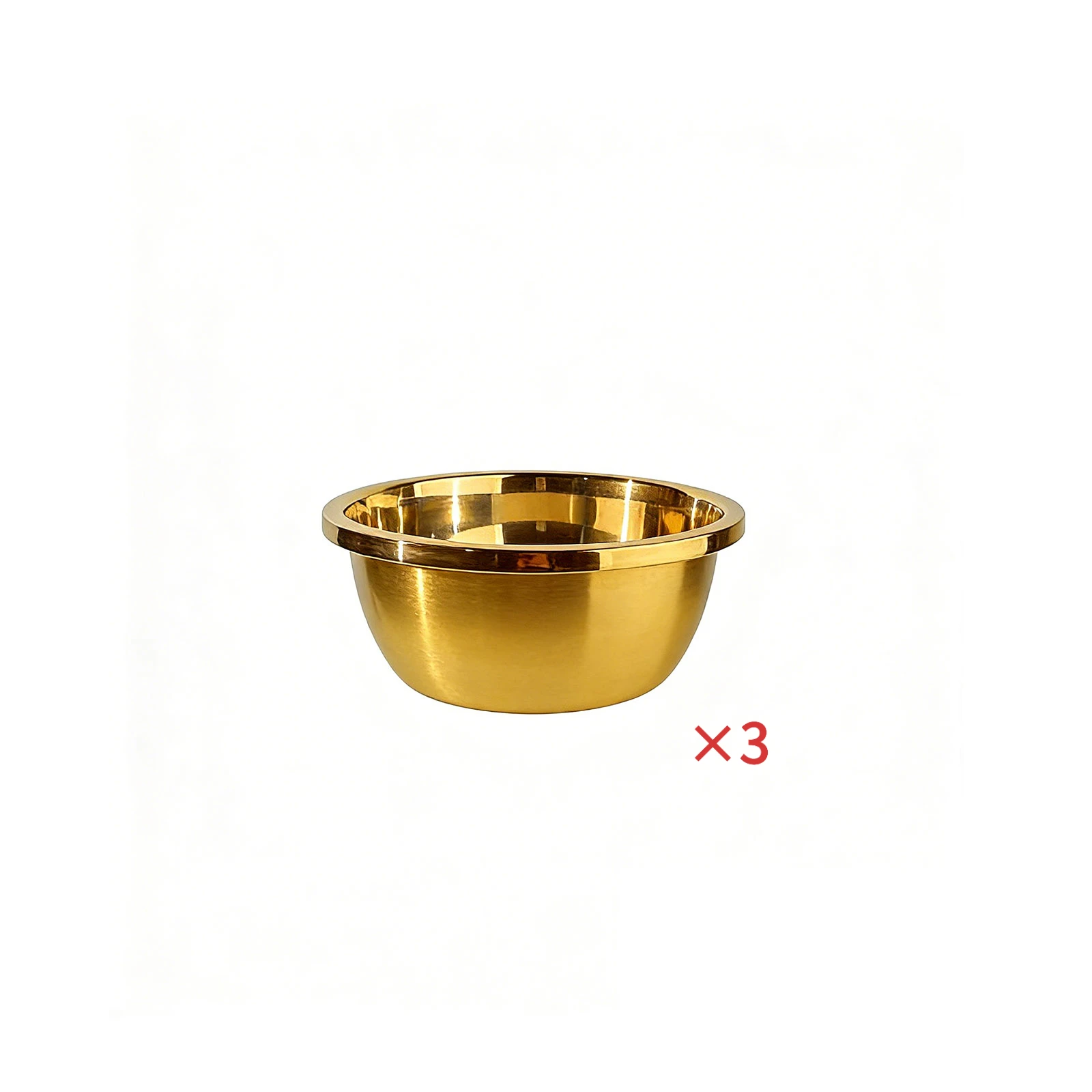 3Pcs Stainless Steel Mixing Bowls, Stainless Steel Kitchen Bowls for Cooking… - Image 6