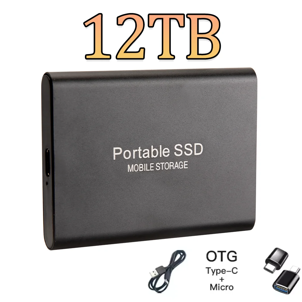 Universal Compatibility Portable SSD USB3.1 Type-C External Hard Drive Works With… - Image 43