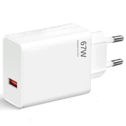 67W USB Charger Power Adapter 6A USB Type C Cable Portable Charge 3.0 EU Plug…