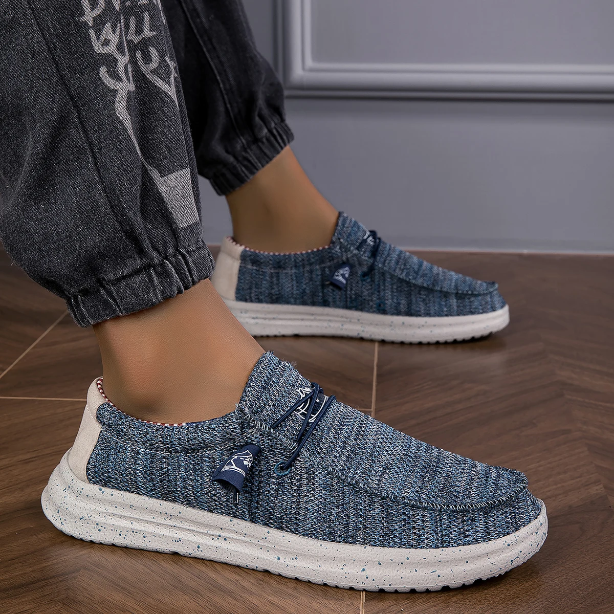 Men's Outdoor Casual Loafers Soft Bottom Lightweight Comfortable Driving Shoes for All Seasons Daily Wear And Morning Runs - Image 3