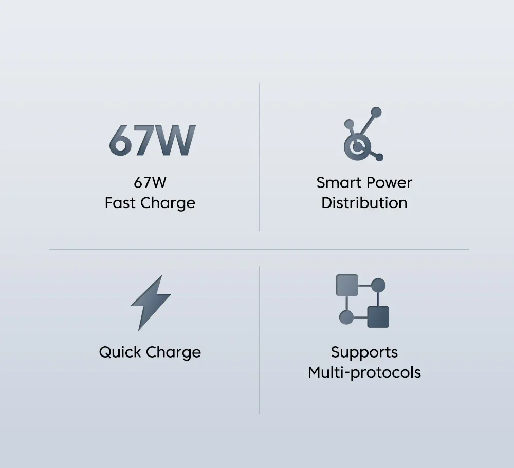US Plug 6A 67W Ultra Fast Charger for Xiaomi 10T 11 12 Lite 13T Redmi Note 10 11T… - Image 11