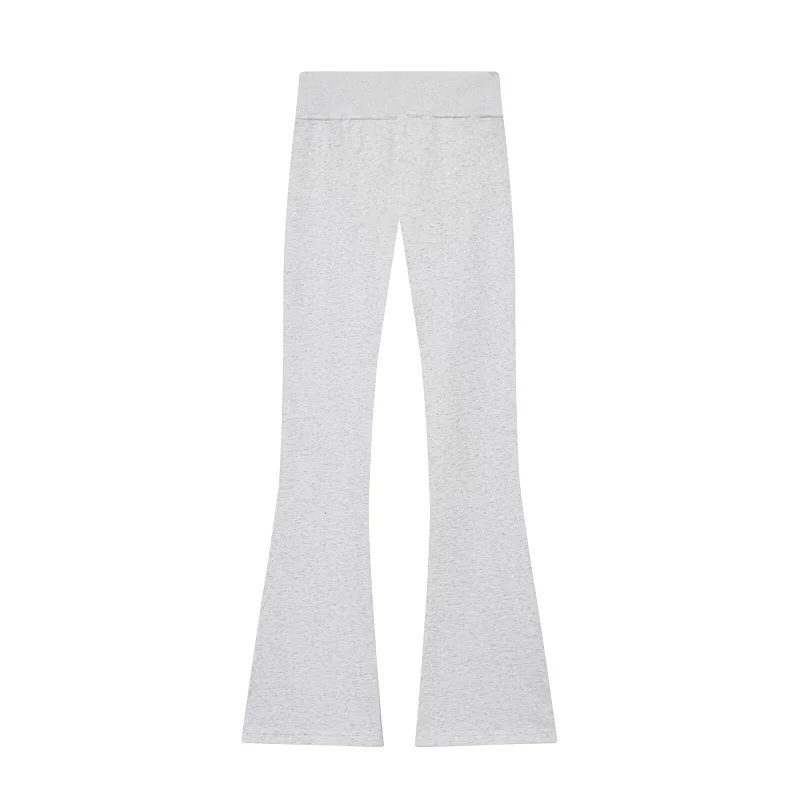 HXAO Flared Pants Sweatshirt Set 2 Piece Set Cropped Long Sleeve Top Tight Bootcut… - Image 10