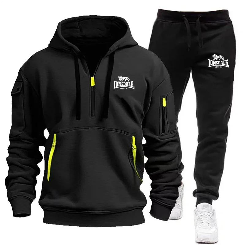 2024 Sports Tracksuit Jogging Men's Clothing Casual Sweatshirt Suit Sweatshirts… - Image 12