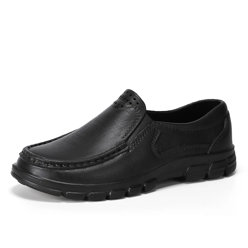 Chef shoes four seasons new anti slip oil resistant plus size business casual men's work EVA shoes fashion comfort soft soled - Image 7