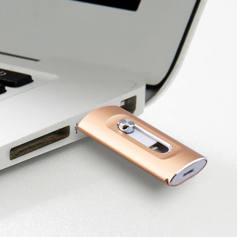 for iPhone USB Flash Drive USB 3.0 Pendrive 4in1 Mirco 512G 256G 128G 32G Memory… - Image 5
