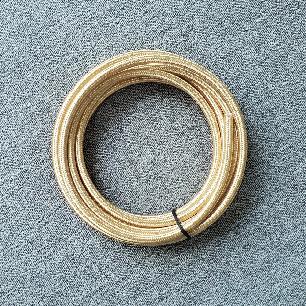 3 Core 0.75mm2 Fabric Braided Cable Woven Cloth Covered Flex Cord Vintage Light… - Image 17