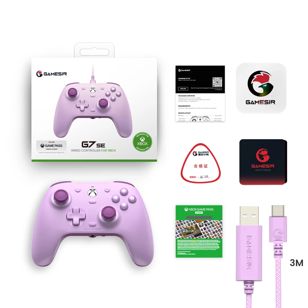 GameSir G7 SE Xbox Gaming Controller Wired Gamepad for Xbox Series X, Xbox Series S, Xbox One, with Hall Effect Joystick - Image 49