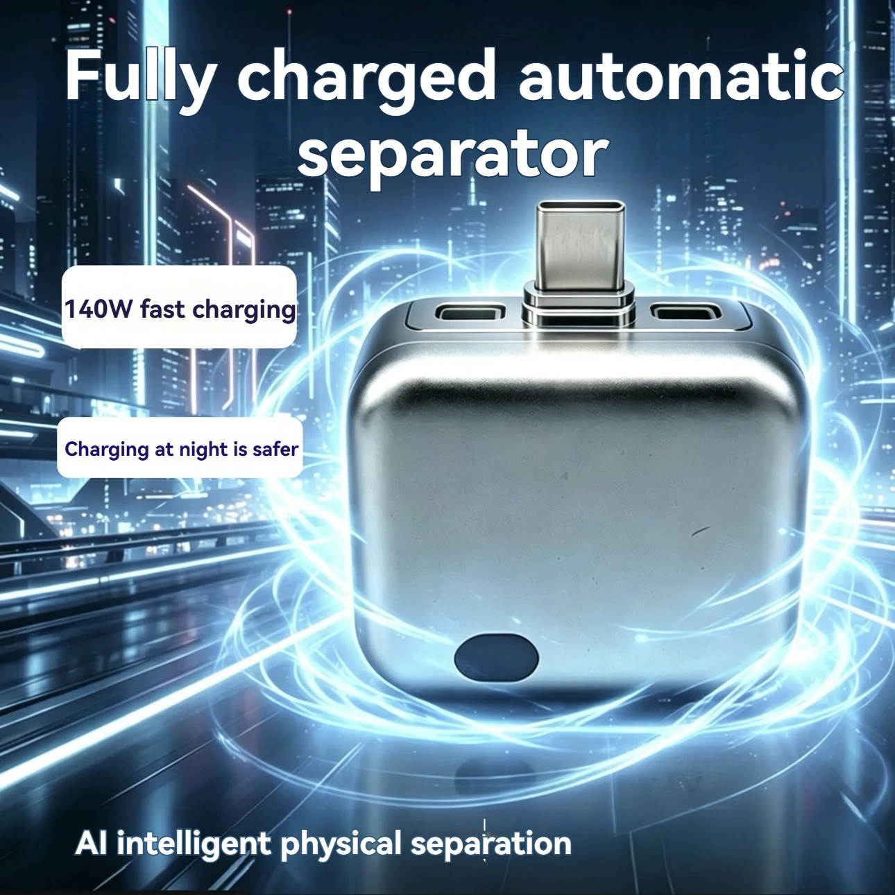 Intelligent Power Off USB C Chargers with LED Light & Metal Housing Safe Efficient… - Image 8