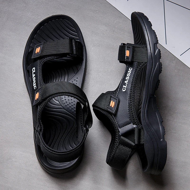 Men Sandals Summer Leisure Beach Holiday Sandals Men Shoes New Outdoor Sneakers Male Retro Comfortable Casual Sandals Men - Image 8