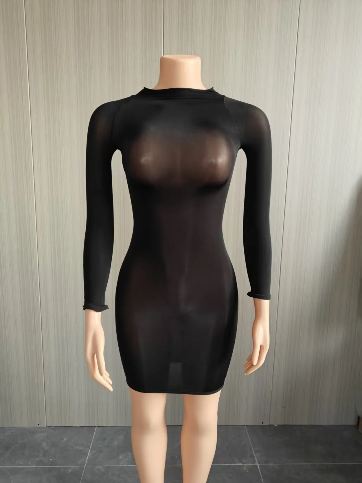 Solid Cross Twist Ruched Bodycon Mini Dress Women Sexy Deep V Neck Sleeveless… - Image 11