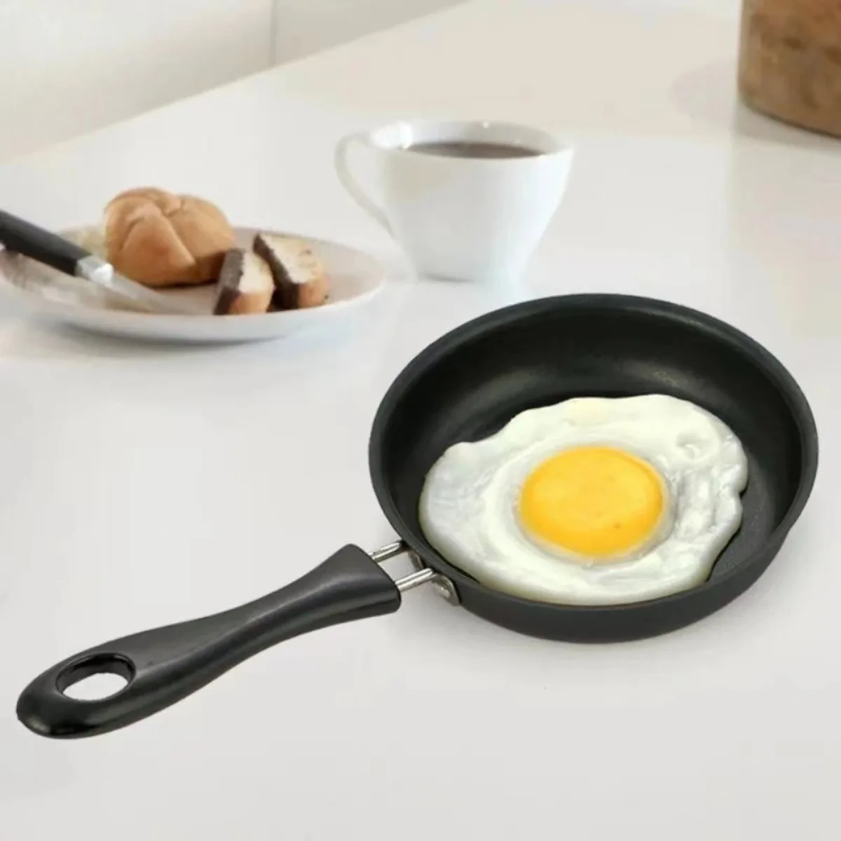 Mini Frying Pan with Handle Portable Egg Omelet Skillet Pancake Steak Cooking Pan… - Image 5