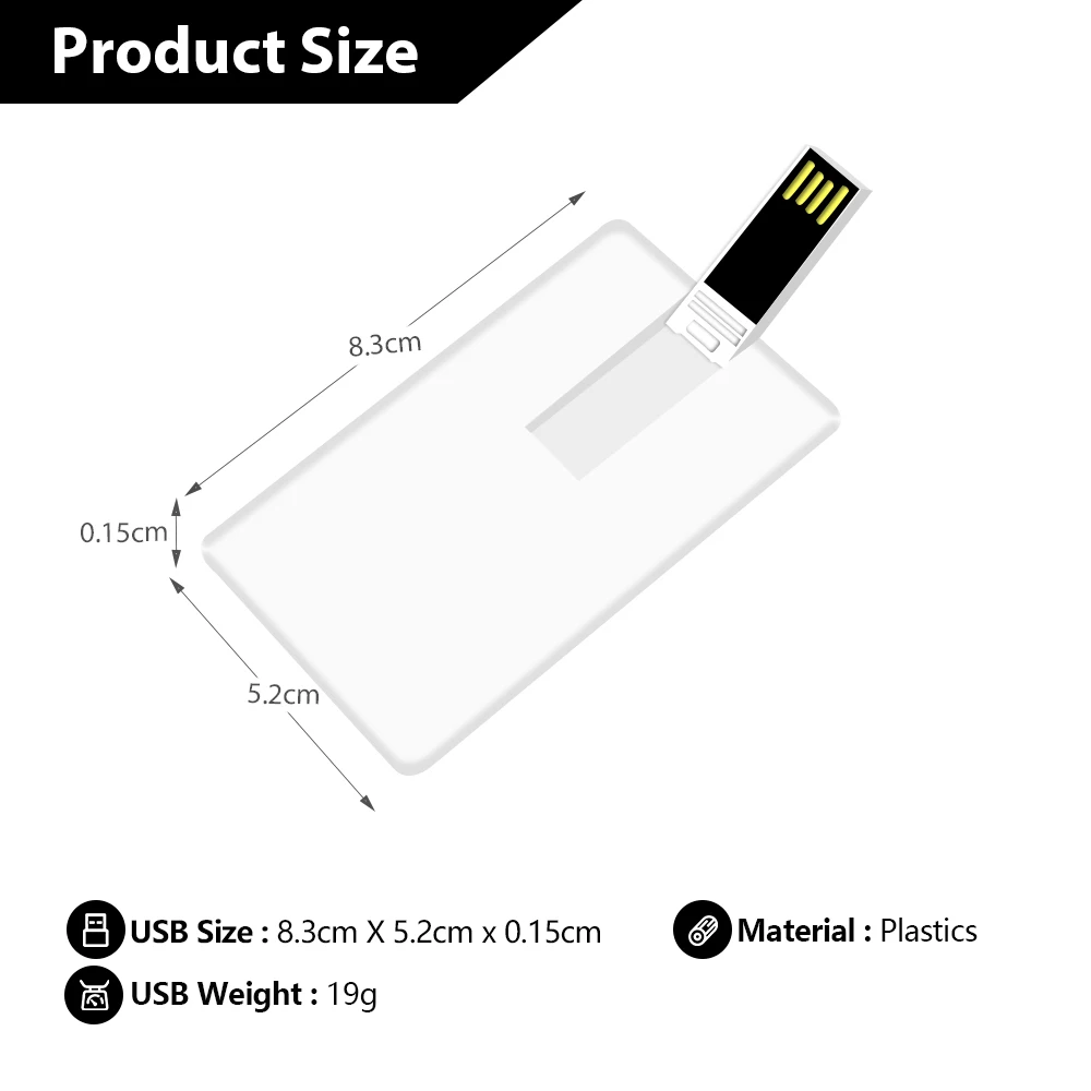 JASTER Free Custom Logo USB Flash Drive 128GB Card Memory Stick 64GB Lightweight… - Image 2