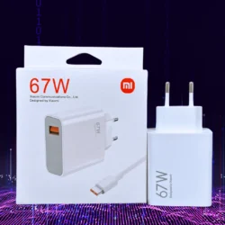 67w Xiaomi Original Charger Turbo Charge Gan EU Adapter 6A Usb Type C Cable For…